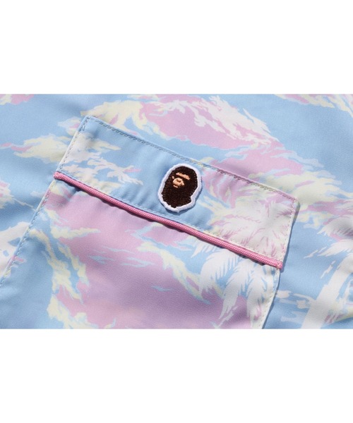 A BATHING APE（アベイシングエイプ）の「PALM TREE CAMO OPEN COLLAR SHIRT（シャツ/ブラウス・レディース・マルチ・FREE）」の3枚目の写真
