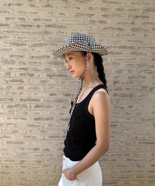 SANSeLF（サンセルフ）の「【LONSLAN】チェックサファリハット sanal25s004（ハット・レディース・チェック・FREE）」の10枚目の写真