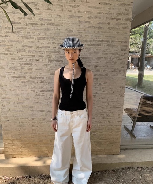 SANSeLF（サンセルフ）の「【LONSLAN】チェックサファリハット sanal25s004（ハット・レディース・チェック・FREE）」の11枚目の写真