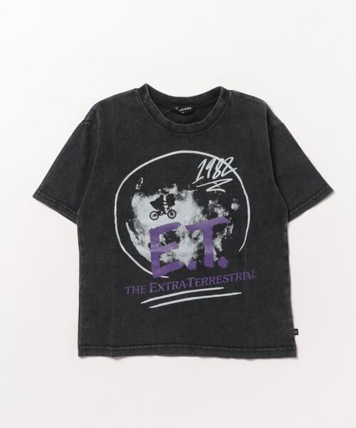BABYDOLL（ベビードール）の「【綿100％】 親子お揃い E.T. イーティー グラフィックTシャツ 0370K（Tシャツ/カットソー・キッズ・ブラック・90cm/100cm/110cm/120cm/130cm/140cm）」の3枚目の写真