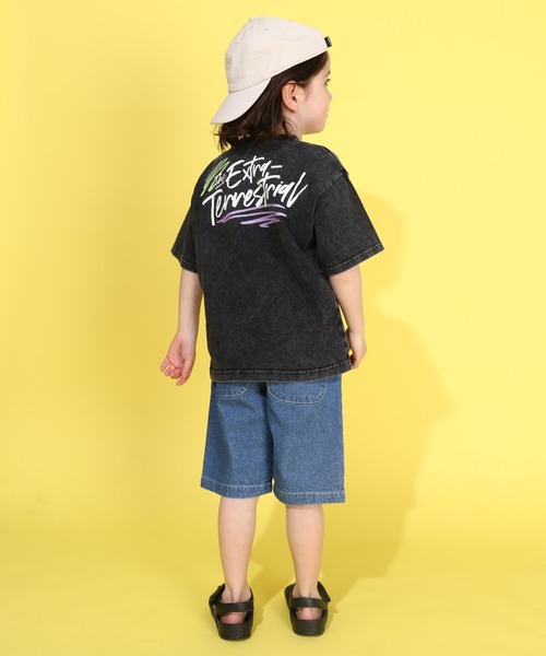 BABYDOLL（ベビードール）の「【綿100％】 親子お揃い E.T. イーティー グラフィックTシャツ 0370K（Tシャツ/カットソー・キッズ・ブラック・90cm/100cm/110cm/120cm/130cm/140cm）」の10枚目の写真