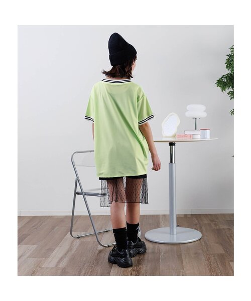 algy(アルジー)の「ナンバリングBIG半袖T(Tシャツ/カットソー・キッズ・オフホワイト/ブラック/ミント・XX-SMALL/X-SMALL/SMALL/MEDIUM)」の5枚目の写真