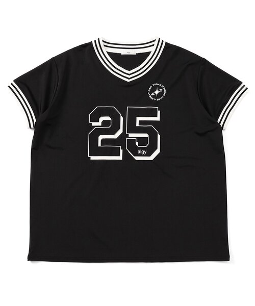 algy(アルジー)の「ナンバリングBIG半袖T(Tシャツ/カットソー・キッズ・オフホワイト/ブラック/ミント・XX-SMALL/X-SMALL/SMALL/MEDIUM)」の7枚目の写真