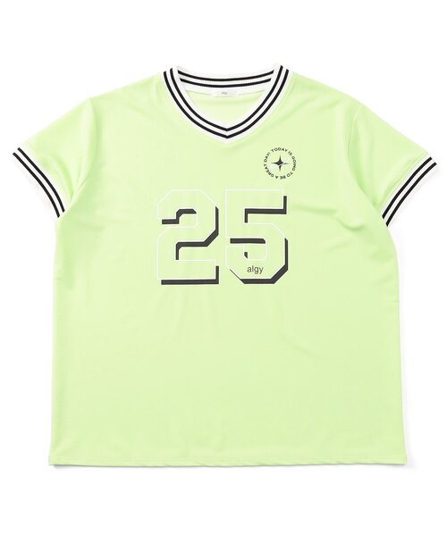 algy(アルジー)の「ナンバリングBIG半袖T(Tシャツ/カットソー・キッズ・オフホワイト/ブラック/ミント・XX-SMALL/X-SMALL/SMALL/MEDIUM)」の9枚目の写真