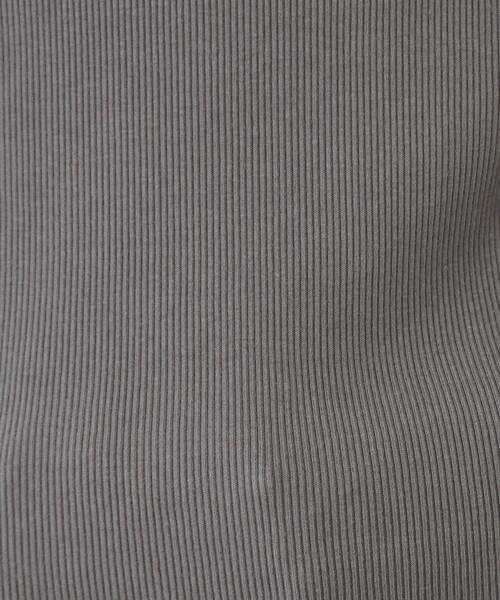 index(インデックス)の「前後2WAY サテンパイピングリブタンクトップ【洗濯機洗い可】(タンクトップ・レディース・ブラック/チャコールグレー/オフホワイト/ゴールド系5/シルバー系5・00)」の7枚目の写真