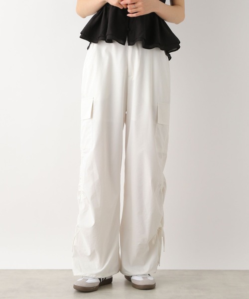 Heather（ヘザー）の「ドロストカーゴパンツ　491079（カーゴパンツ・レディース・オフホワイト/グレー系その他/ブラック・FREE）」の12枚目の写真