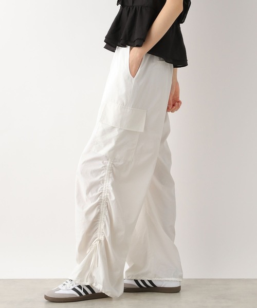 Heather（ヘザー）の「ドロストカーゴパンツ　491079（カーゴパンツ・レディース・オフホワイト/グレー系その他/ブラック・FREE）」の14枚目の写真