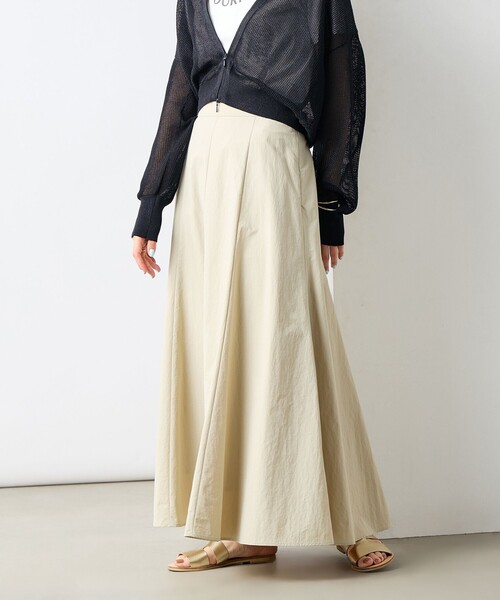 NOLLEY’S Sophi（ノーリーズソフィ）の「高機能 タスランフレアロングスカート（スカート・レディース・ホワイト/ベージュ/ライトグリーン・34/36/38）」の21枚目の写真
