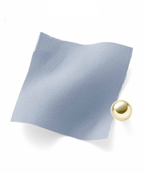 IEDIT（イディット）の「ＩＥＤＩＴ　シックに着こなすボウタイブラウス（シャツ/ブラウス・レディース・ホワイト/ブルー・M/L/LL/S/3L/4L）」の14枚目の写真