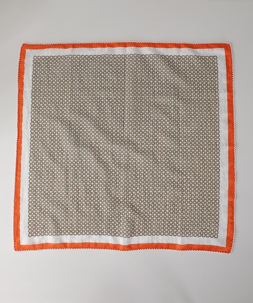 注目の福袋！ ヘッドスカーフ 縁レース 55×55cm ヴィンテージ風 レトロ トップス