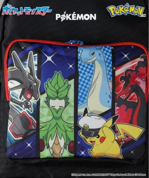 Right-on(ライトオン)の「pokemon(ポケモン)【キッズ】リュック(バックパック/リュック・キッズ・ブラック・フリー)」の4枚目の写真