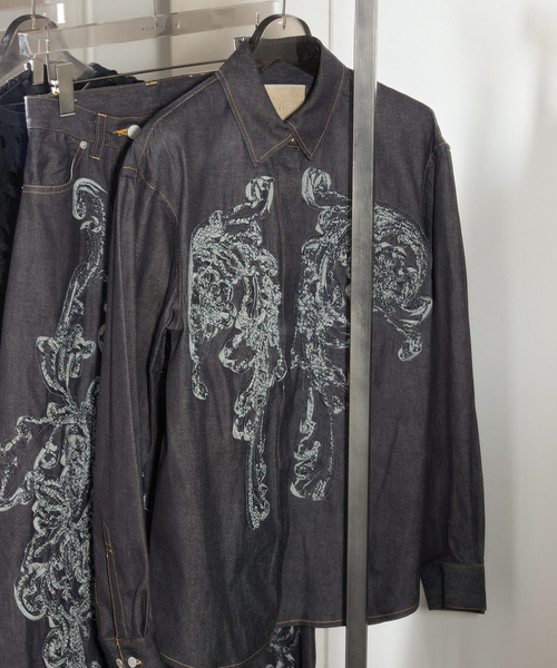 ブラウス シャツ TAAKK DENIM SHIRT TA25SS-SH317：シャツ レディース TAG（PORTER） ブラウス シャツ TAAKK DENIM SHIRT TA25SS-SH317