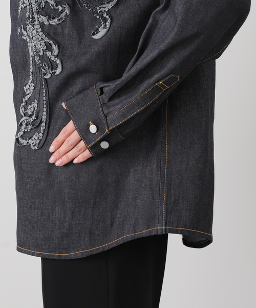 セール】TAAKK DENIM SHIRT TA25SS-SH317：シャツ（シャツ