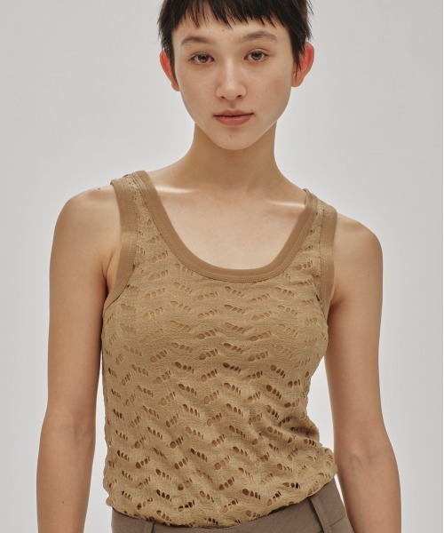 Jacquard Border Tanktop（タンクトップ）｜TODAYFUL（トゥデイ