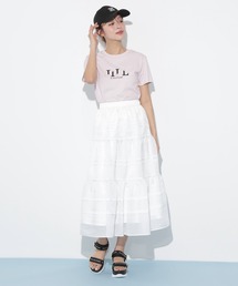 JILL by JILL STUART | ◇タックティアードシアースカート(スカート)