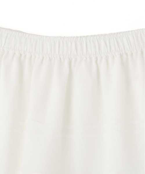 JILL by JILL STUART（ジルバイジルスチュアート）の「◇タックティアードシアースカート（スカート・レディース・ホワイト/ピンク/グリーン・FREE）」の21枚目の写真
