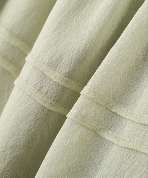 JILL by JILL STUART（ジルバイジルスチュアート）の「◇タックティアードシアースカート（スカート・レディース・ホワイト/ピンク/グリーン・FREE）」の18枚目の写真