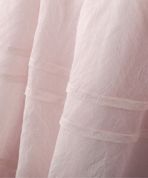 JILL by JILL STUART（ジルバイジルスチュアート）の「◇タックティアードシアースカート（スカート・レディース・ホワイト/ピンク/グリーン・FREE）」の16枚目の写真