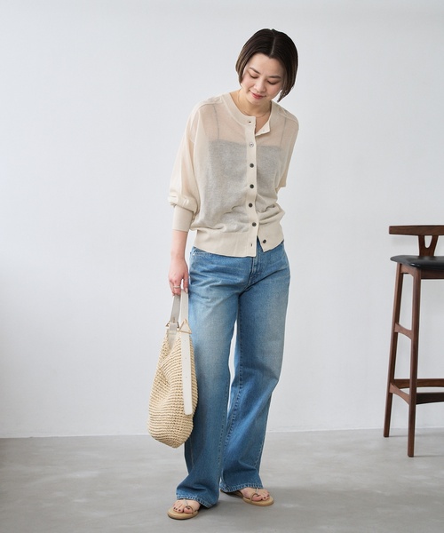 LE TALON（ルタロン）の「LE TALON TRIANGLE SUMMERバッグ（トートバッグ・レディース・アイボリー/ブラック・FREE）」の4枚目の写真