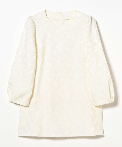 B:MING by BEAMS（ビーミングバイビームス）の「【セットアイテム】ジャカード プルオーバー × パンツ セット（S～M）（スーツセット・レディース・ホワイト系その他5/ブラック・SMALL/MEDIUM）」の13枚目の写真