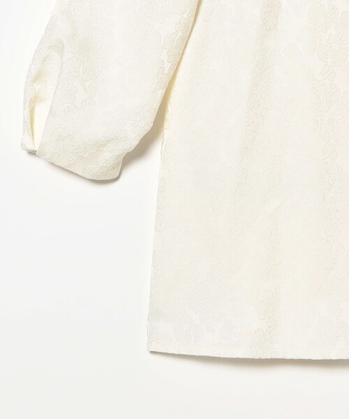 B:MING by BEAMS（ビーミングバイビームス）の「【セットアイテム】ジャカード プルオーバー × パンツ セット（S～M）（スーツセット・レディース・ホワイト系その他5/ブラック・SMALL/MEDIUM）」の15枚目の写真