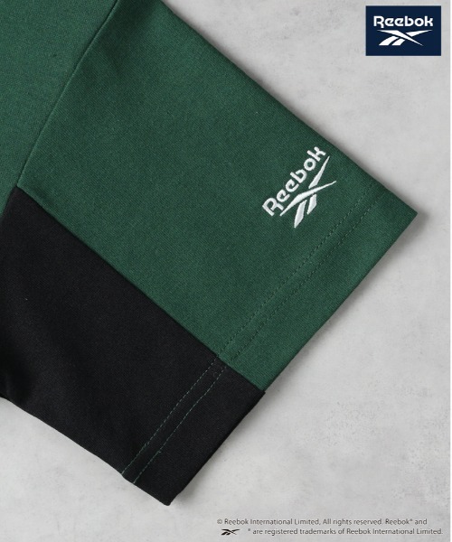Right-on(ライトオン)の「【Reebok】【Reebok】配色切り替えTシャツ(Tシャツ/カットソー・キッズ・ブラック/ホワイト/グリーン・140/150/160/130)」の11枚目の写真