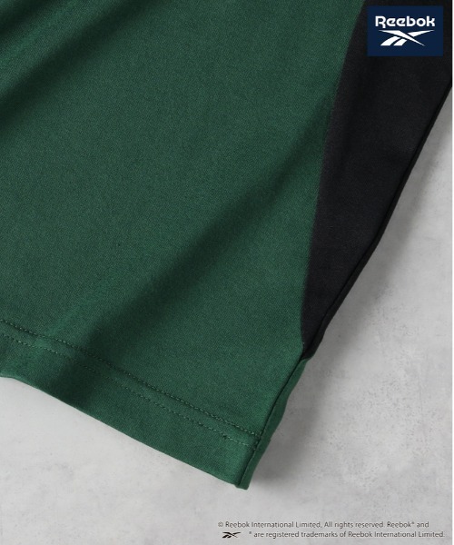 Right-on(ライトオン)の「【Reebok】【Reebok】配色切り替えTシャツ(Tシャツ/カットソー・キッズ・ブラック/ホワイト/グリーン・140/150/160/130)」の13枚目の写真