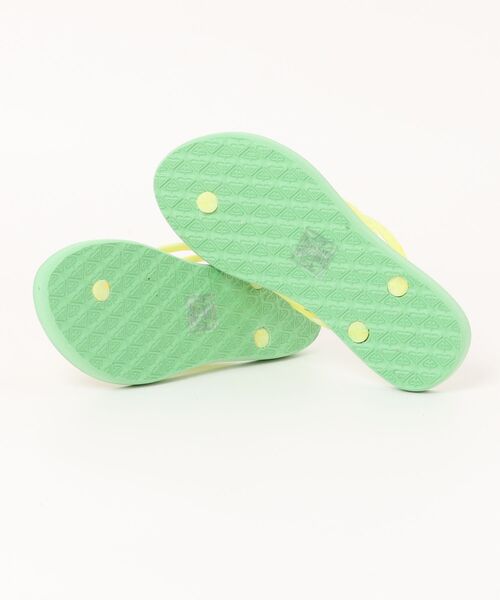 ROXY(ロキシー)の「ROXY ロキシー IN THE SUN レディースビーチサンダル(インザサン) RSD251209(サンダル・レディース・ブラック/グリーン系その他・23.0cm/24.0cm/25.0cm)」の3枚目の写真