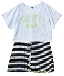 ROXY（ロキシー）の「MINI MIXTURE SET/ロキシーキッズワンピース・Tシャツセット（ワンピース）」