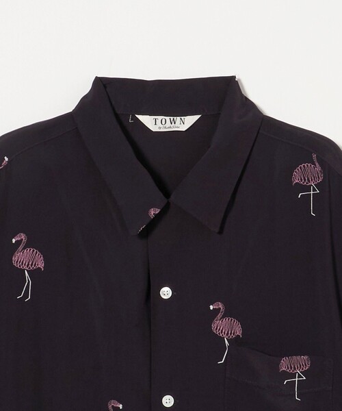 town フラミンゴシャツ TOWN＞ FLAMINGO シャツ（シャツ/ブラウス）｜TOWN（タウン）の