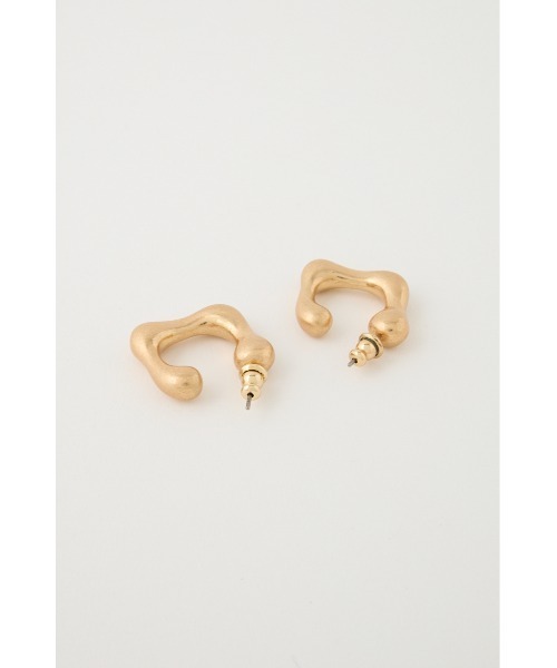 MOUSSY（マウジー）の「PHAT CURVE ピアス（ピアス（両耳用）・レディース・ゴールド/シルバー・FREE）」の9枚目の写真