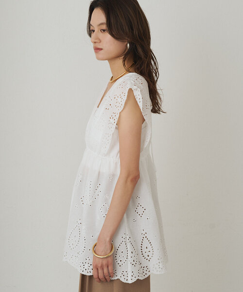タグ付　新品未使用品♪ラウンジドレス　コットンキャミブラウス LOUNGEDRESS（ラウンジドレス）の「コットンキャミブラウス