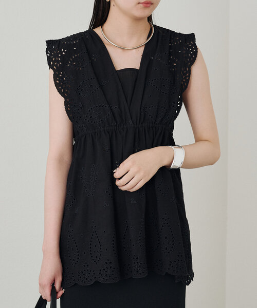LOUNGEDRESS（ラウンジドレス）の「コットンキャミブラウス