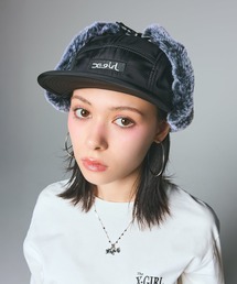 X-girl(GbNXK[)DOG EAR JET CAP(Lbv)