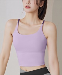 FREE BLUES(フリーブルース)のスポーツブラ with パッド(スポーツブラ)