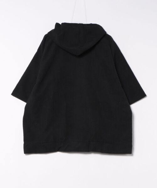 TAKA-Q（タカキュー）の「【マシンウォッシャブル】タカキュー Sauna Camp×T/Q パイルポンチョ(セットアップ可能)（パーカー・メンズ・ネイビー/ブラック/カーキ・FREE）」の4枚目の写真