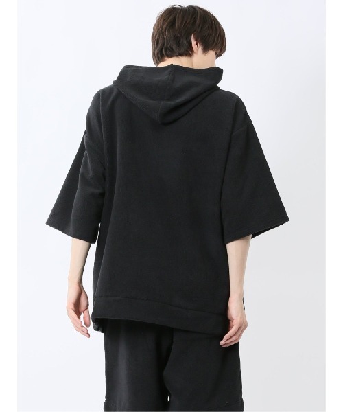 TAKA-Q（タカキュー）の「【マシンウォッシャブル】タカキュー Sauna Camp×T/Q パイルポンチョ(セットアップ可能)（パーカー・メンズ・ネイビー/ブラック/カーキ・FREE）」の14枚目の写真
