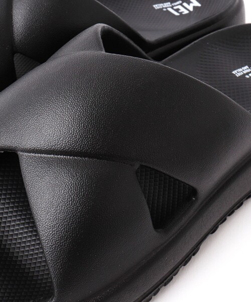 MEI（メイ）の「【MEI/メイ】CROSS SANDLE 251005（サンダル・メンズ・ブラック・S/M/L）」の6枚目の写真