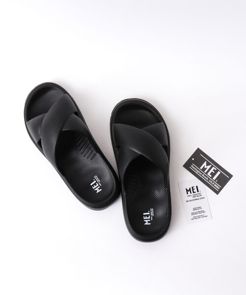 MEI（メイ）の「【MEI/メイ】CROSS SANDLE 251005（サンダル・メンズ・ブラック・S/M/L）」の19枚目の写真
