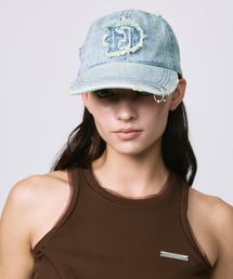 led.tokyo（レッドトウキョウ）の「【led.tokyo】LOGO PIERCE CAP/ロゴピアスキャップ（キャップ）」