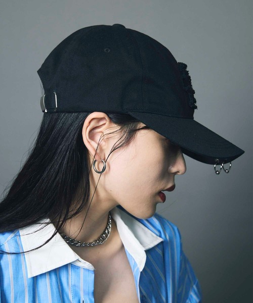 led.tokyo】LOGO PIERCE CAP/ロゴピアスキャップ（キャップ