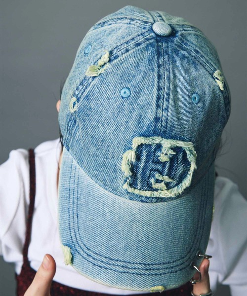 led.tokyo】LOGO PIERCE CAP/ロゴピアスキャップ（キャップ
