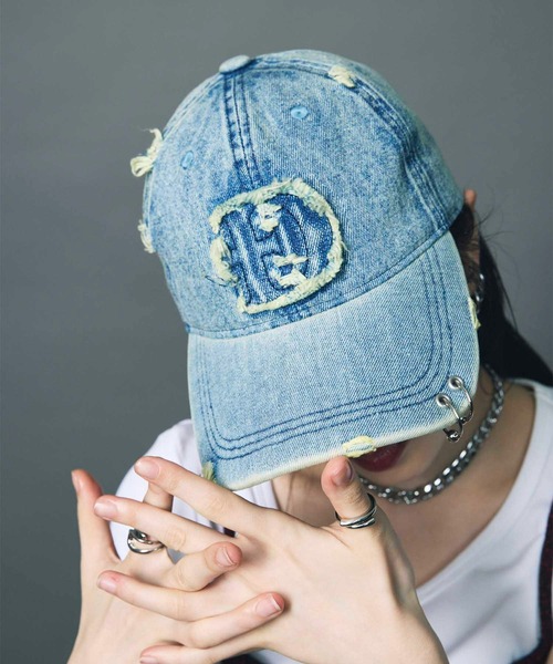 led.tokyo】LOGO PIERCE CAP/ロゴピアスキャップ（キャップ