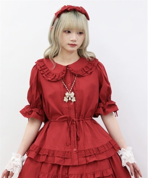 Chalmiere（シャルミエール）の「クラシックコットンブラウス（シャツ 