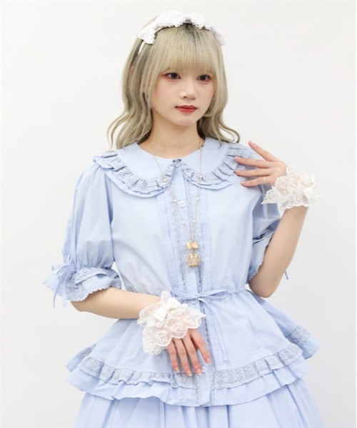 豪華 クラシックコットンブラウス（シャツ/ブラウス）｜Chalmiere トップス