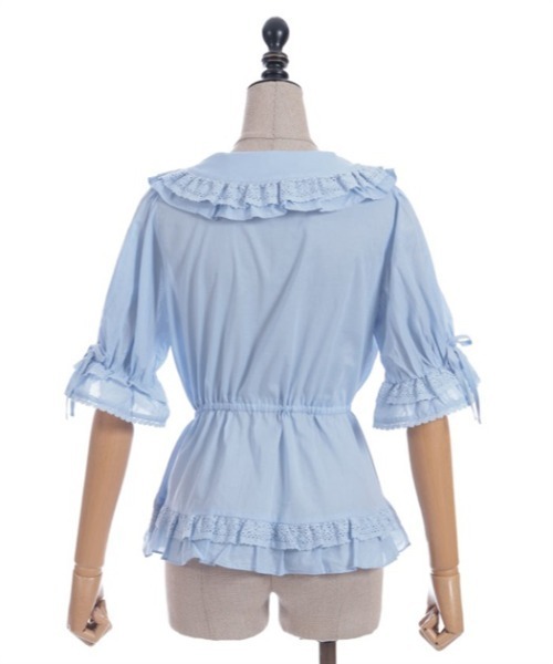 クラシックコットンブラウス | Chalmiere │ axes femme onlineshop