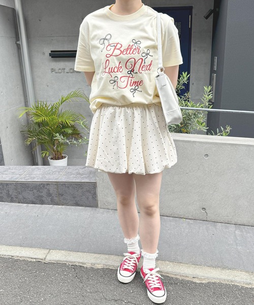frunco(フランコ)の「【ZOZO限定】レタリングロゴビッグT(Tシャツ/カットソー・レディース・ホワイト/アイボリー・FREE)」の4枚目の写真