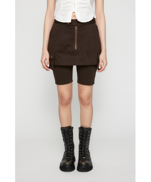 LAGUA GEM（ラグアジェム）の「BIKER POCKET 2PIECE パンツ（その他パンツ・レディース・ブラック/ブラウン・X-SMALL/SMALL/MEDIUM）」の12枚目の写真