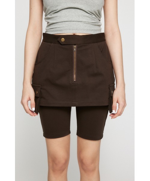 LAGUA GEM（ラグアジェム）の「BIKER POCKET 2PIECE パンツ（その他パンツ・レディース・ブラック/ブラウン・X-SMALL/SMALL/MEDIUM）」の13枚目の写真