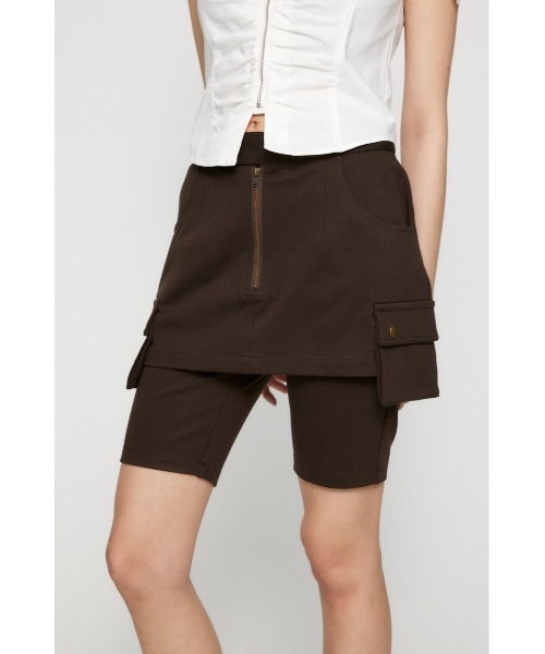 LAGUA GEM（ラグアジェム）の「BIKER POCKET 2PIECE パンツ（その他パンツ・レディース・ブラック/ブラウン・X-SMALL/SMALL/MEDIUM）」の10枚目の写真